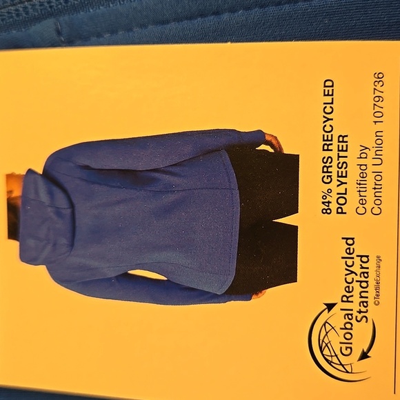 Mondetta Royal Blue Zip-Up Jacket - Picture 4 of 4